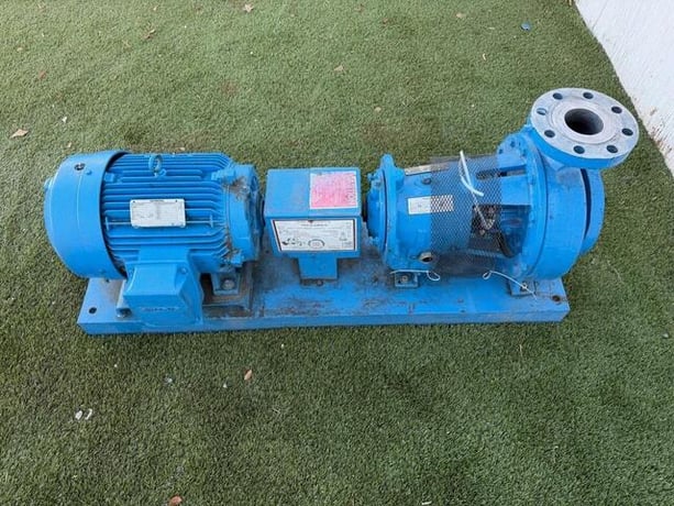 540 GPM @ 70' TDH, Ingersoll-Dresser, Centrifugal Pump Skid, 8.94" impeller diameter, 275 psig, 15 HP Siemens - Image 1