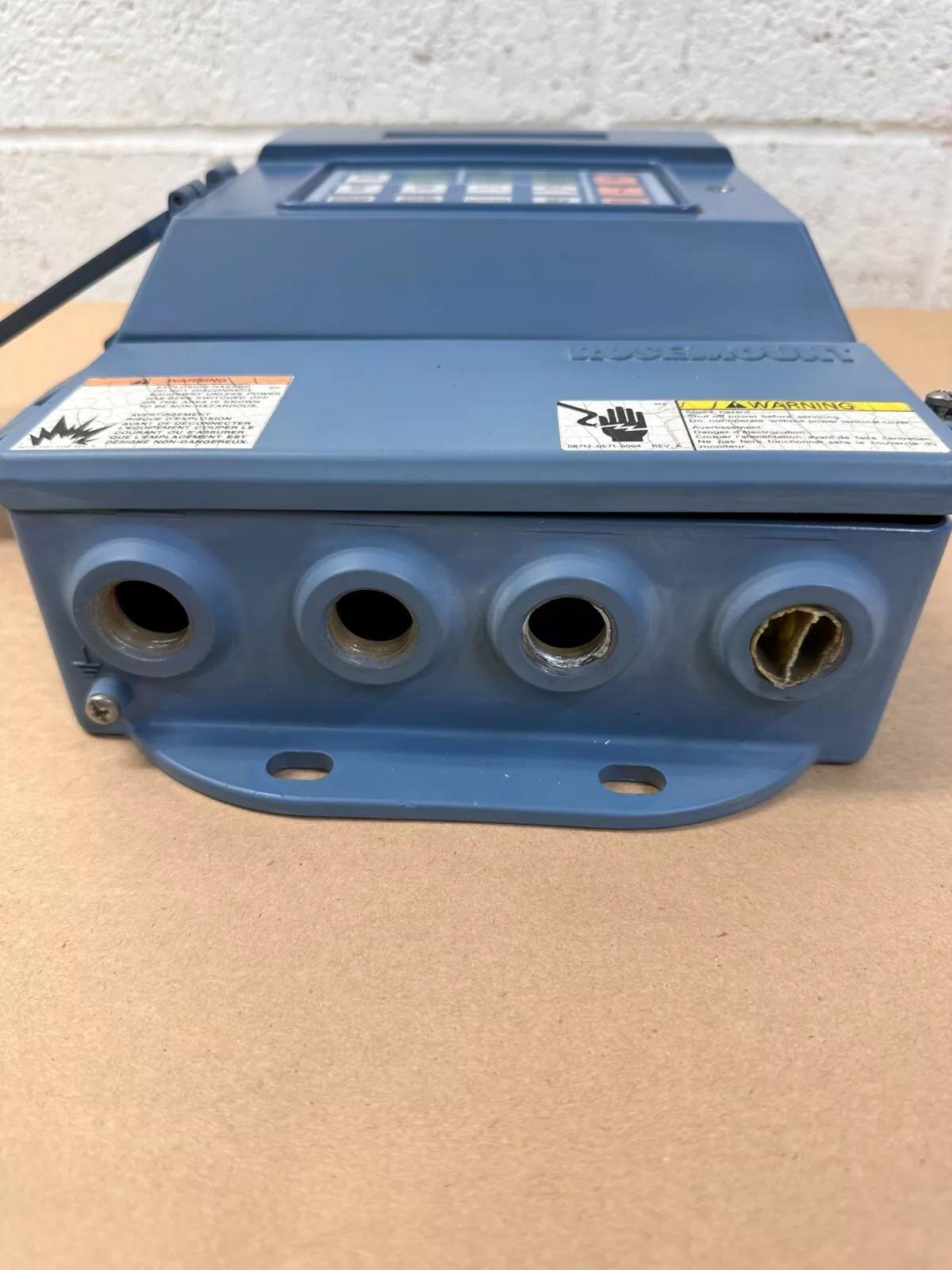 Rosemount #8712ESR2A1NAM4, Magnetic Flow Transmitter, 12-42 VDC, 2013 - Image 2