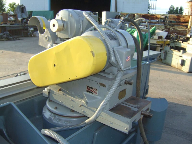 12" x 72" Cincinnati Filmatic #ER, 12" swing, 72" cc, 12" x 1" wheel, attachment, 8" chuck - Image 7
