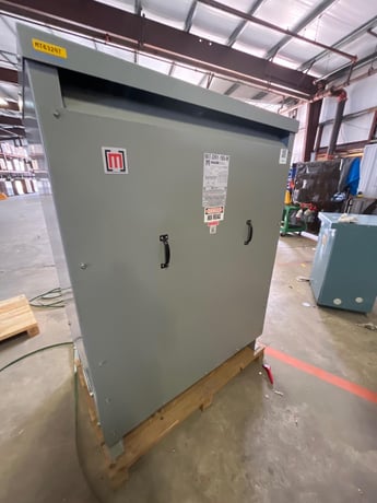 500 KVA 480Y/277 Primary, 240 Delta Secondary, 3 phase, Dry Type Step Up Transformer, Ready To Ship - Image 1