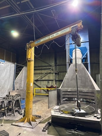 0.5 Ton, O'Brien, Jib Crane, 1,000 lb Capacity - Image 2