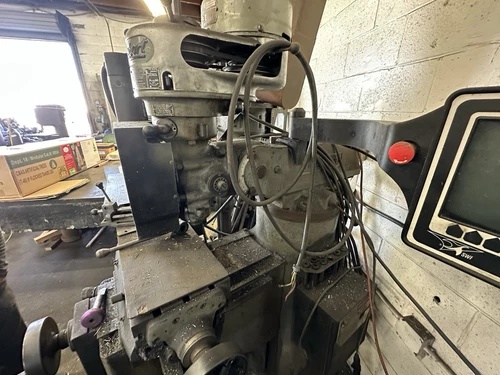 Bridgeport #Prototrak MX3, Vertical Knee Mill, 9" x42" table, 30" X, 12" Y, 16" Z, 1 HP, digital read out - Image 1