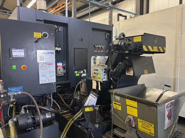 Makino #A71NX, Cat 50, 299 Place automatic tool changer, Pro 6, Chip Blaster, Renishaw RMP600 Rengage, loaded - Image 6