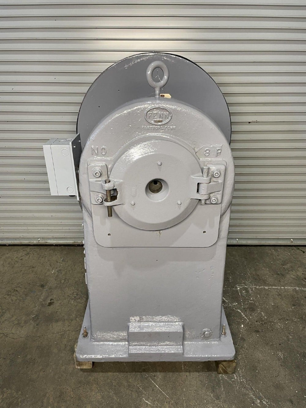 No. 3F Fenn, 1.75" 2-die rotary swaging machine, 0.625" (15.875mm) solid capacity, stock 14636 - Image 1
