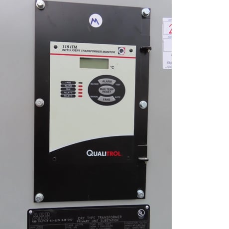2500 KVA 13800x4160Y Primary, 2402 Secondary, ABB, Dry Type Transformer Copper - Image 3