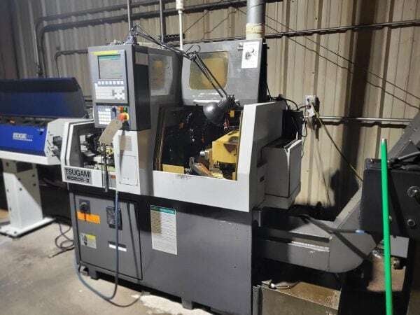 Tsugami #B0205-II, 5-Axis CNC Swiss Type Screw Machine, 8.27" machining length, 0.787" barstock diameter, 5 - Image 3
