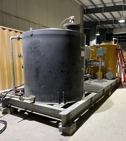 Fusion, Potable & Hot Water Shower Skid, 53 GPM @ 314' TDH, 1320-gallon tank, dual 7.5 HP pumps, 3530 RPM - Image 1