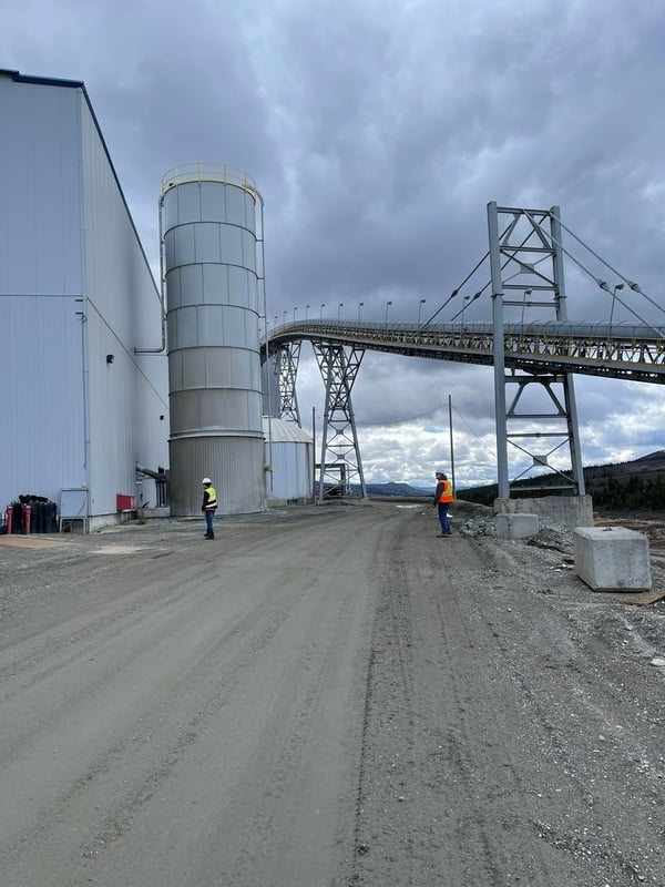 Cement Silo, 500 ton, 2 blowers & auger - Image 3