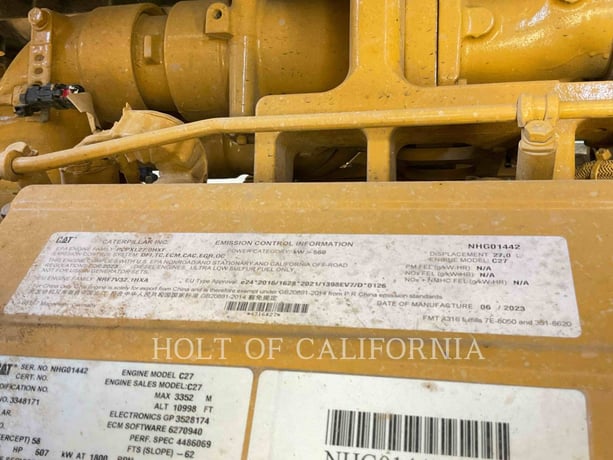 Caterpillar 775G, 1025 hours, S/N: MJS02542, 2023 - Image 8