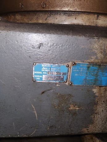 35 Ton, Denison #FL35.30H, 12 Station Rotary Index Table, 15" stroke, 30 HP, 1972 - Image 6
