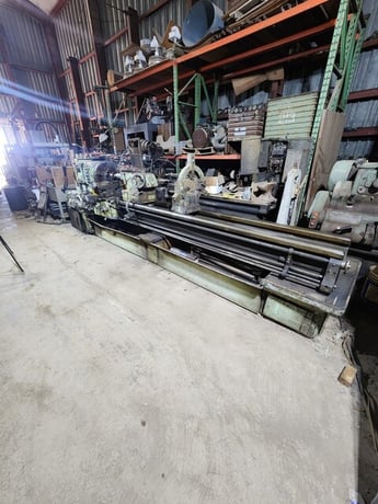 28" x 120" Monarch #612, 19" swing over cross slide, 4-jaw3 18" chuck, 20 HP, Servo Shift to1500 RPM, rapid - Image 6