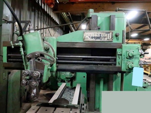 22" x 72" Rockford #94-UH-13, hydrauic, Table Planer - Image 4