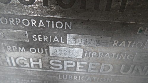1140 HP @ 2000 RPM, Western #4110HS, 4500 RPM out, 2.25:1 ratio, 1.50 service factor - Image 2