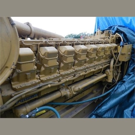 2500 KW Caterpillar, diesel generator set, 480 Volts, 762 HP @ 1800 RPM, 3516 engine, EPA Tier 2, 1991 - Image 7