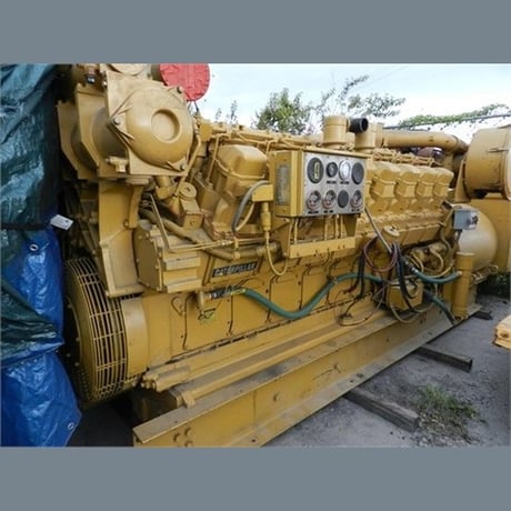 2500 KW Caterpillar, diesel generator set, 480 Volts, 762 HP @ 1800 RPM, 3516 engine, EPA Tier 2, 1991 - Image 9