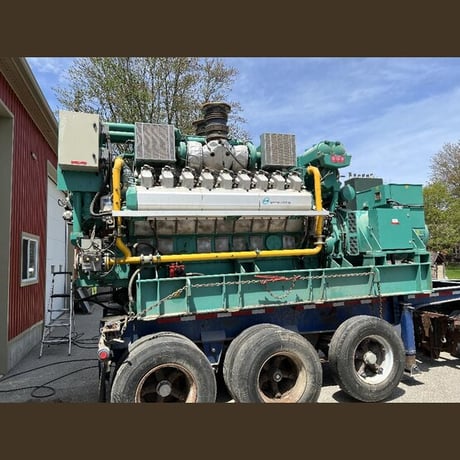 1250 KW Cummins #18V.180, Natural gas generator set, 347/600 Volts, 3-phase, 1200 RPM, QSV91 engine, Stamford - Image 5