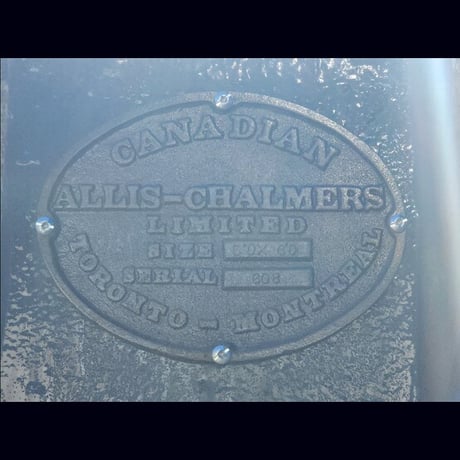 5' x 7' Allis-Chalmers, ball mill, 100 HP WEG motor, rebuilt 2022 - Image 2