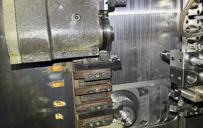 Tsugami #SS20, CNC Swiss Type Lathe, 7-Axis, 10000 RPM, 5 HP, Fanuc 31i-A Control, LNS Bar Feeder, 2008 - Image 7