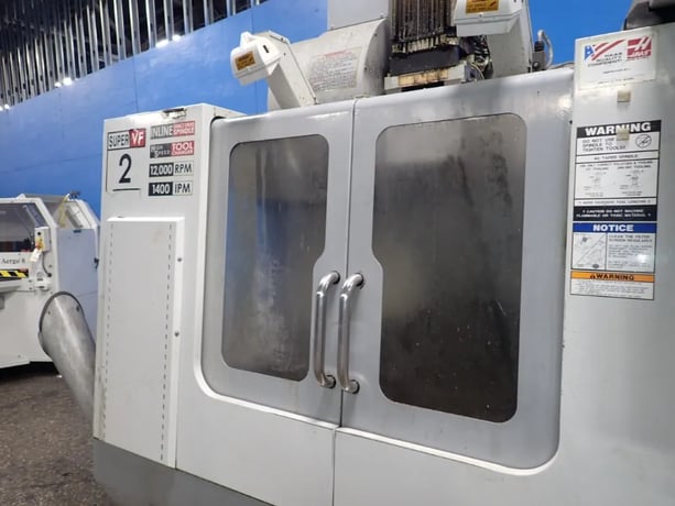 Haas #VF-2SS, CNC vertical machining center, 14" x 36" Capacity, 24 automatic tool changer, Haas Controls - Image 3