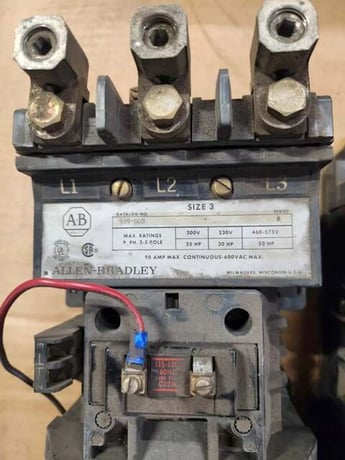 Allen-Bradley Motor Starter 509-DOD 200V - Image 2