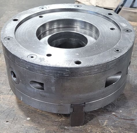10" Cushman, 3-jaw chuck - Image 4