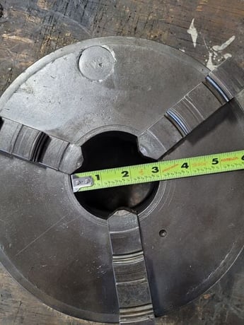 10" Cushman, 3-jaw chuck - Image 6