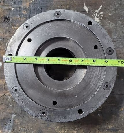 10" Cushman, 3-jaw chuck - Image 7