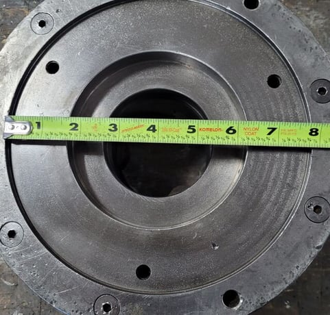 10" Cushman, 3-jaw chuck - Image 8
