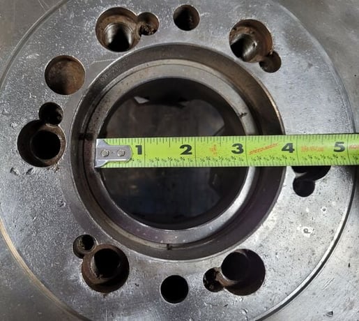 15" Cushman, 4-jaw chuck, D1-6 Camlock - Image 10