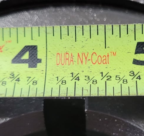 8" Cushman #836E2, 3-jaw chuck, 2.25" hole - Image 9