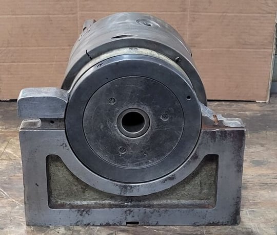 8" Bison Super Spacer #2184, 3-jaw chuck, 2.25" hole - Image 5