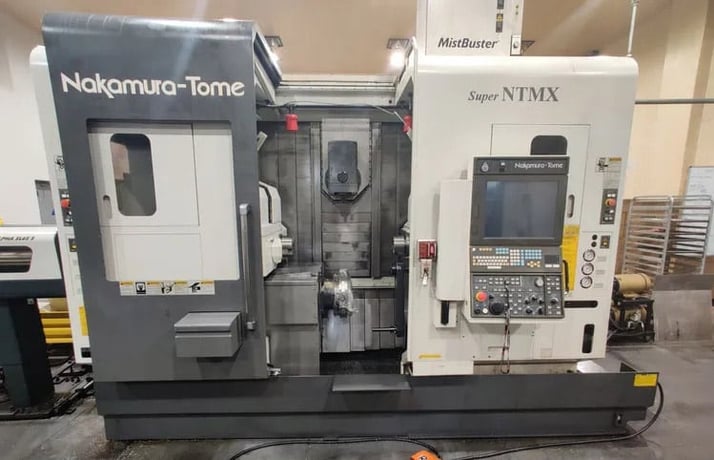 Nakamura Tome #Super-NTMX, CNC multi-axis turning/milling center, Fanuc 31i-A5, 2013 - Image 1