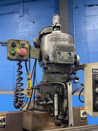 Bridgeport CNC Vertical Mill, 58" x11" Table, Trax DX Controls, 240 V., 3 Ph. - Image 3