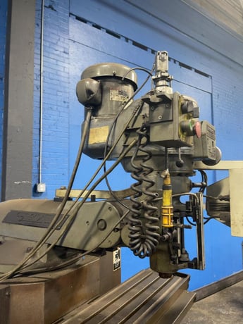 Bridgeport CNC Vertical Mill, 58" x11" Table, Trax DX Controls, 240 V., 3 Ph. - Image 9
