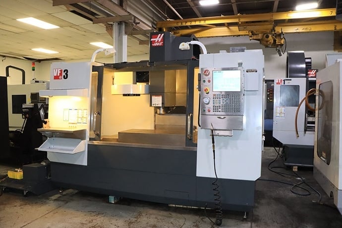 Haas #VF-3, 3-Axis Vertical Machining Center, 48" x 18" table, 40" X, 20" Y, 25" Z, 30 HP, 10,000 RPM, 20 - Image 2
