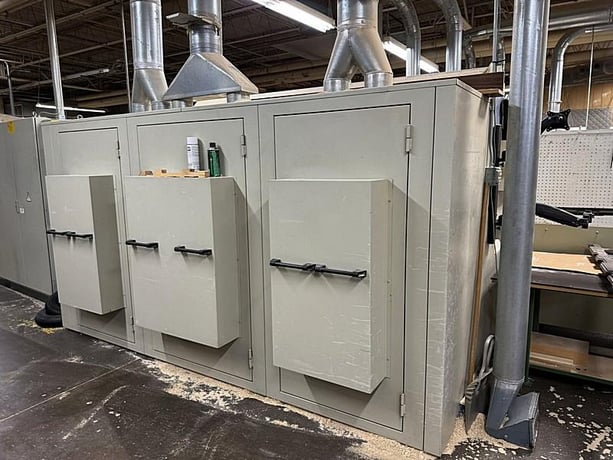 Weinig #Powermat-1000/018, moulder with hopper feed, 6-head, 9-1/16" x 4-3/4" working capacity, 2005 - Image 2
