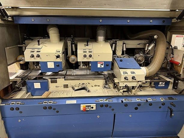 Weinig #Powermat-1000/018, moulder with hopper feed, 6-head, 9-1/16" x 4-3/4" working capacity, 2005 - Image 3