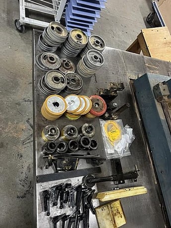 Weinig #Powermat-1000/018, moulder with hopper feed, 6-head, 9-1/16" x 4-3/4" working capacity, 2005 - Image 7