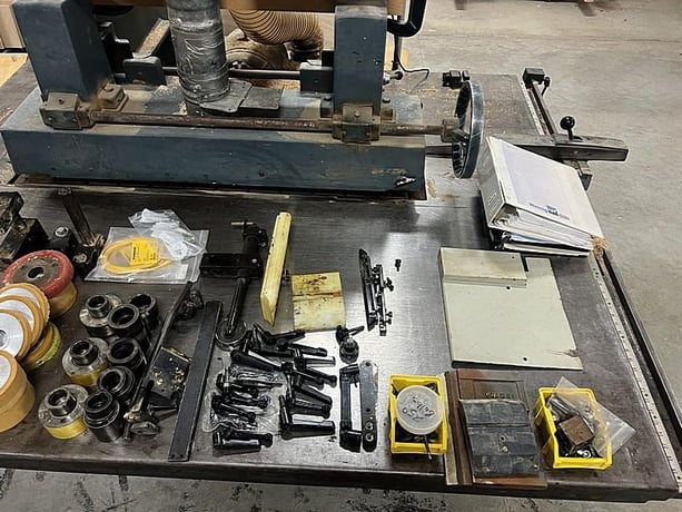 Weinig #Powermat-1000/018, moulder with hopper feed, 6-head, 9-1/16" x 4-3/4" working capacity, 2005 - Image 8
