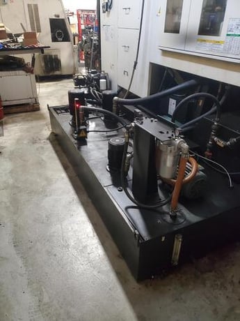 Averex #HS-630i, CNC horizontal machining center, 60 automatic tool changer, 41.3" X, 34.6" Y, 40.2" Z, 8000 - Image 9