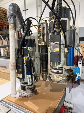 AXYZ #Pacer-8010, CNC Router, 10' x 8' table, 10.8 HP, 24,000 RPM, 21 ATC, Delta dust collector, AXYZ A2MC - Image 3