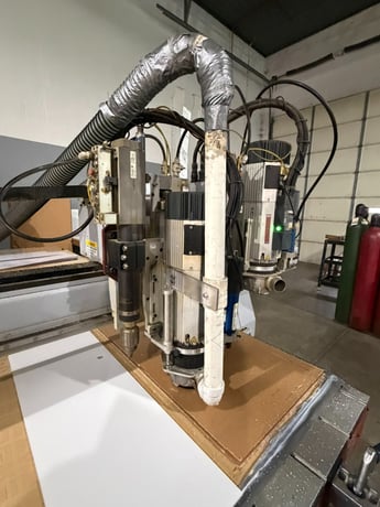 AXYZ #Pacer-8010, CNC Router, 10' x 8' table, 10.8 HP, 24,000 RPM, 21 ATC, Delta dust collector, AXYZ A2MC - Image 4