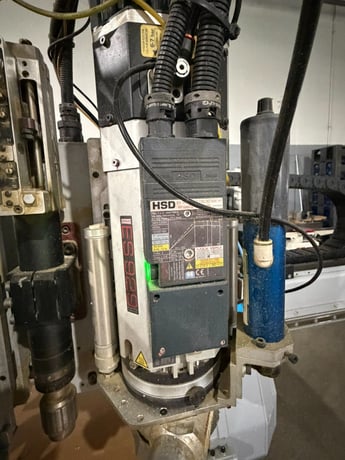 AXYZ #Pacer-8010, CNC Router, 10' x 8' table, 10.8 HP, 24,000 RPM, 21 ATC, Delta dust collector, AXYZ A2MC - Image 5