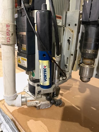 AXYZ #Pacer-8010, CNC Router, 10' x 8' table, 10.8 HP, 24,000 RPM, 21 ATC, Delta dust collector, AXYZ A2MC - Image 7