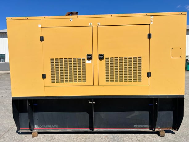 150 KW Caterpillar/Olympian #D150P4, Diesel Generator, 277/480 Volts, 1800 RPM, circuit breaker, 1PH/3PH, 216 - Image 1