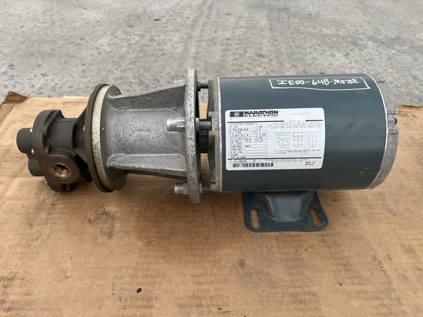 Fuel Transfer Pump, 3/4 HP Marathon Electric motor, 208-460 Volts, 3PH, (2 available) - Image 1