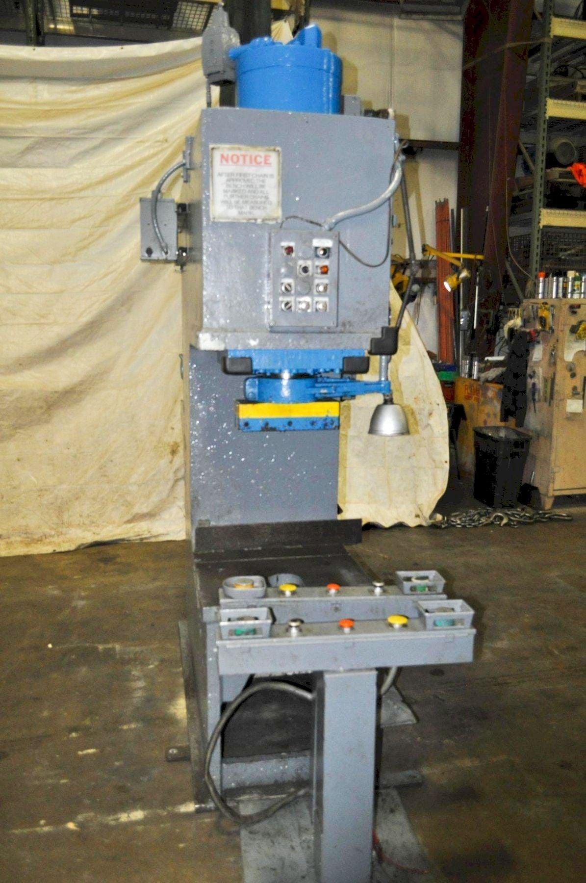 75 Ton, Greenerd, Hydraulic Press, 26" x 24" bed, 23" daylight, 20" stroke, 18.5" throat - Image 5