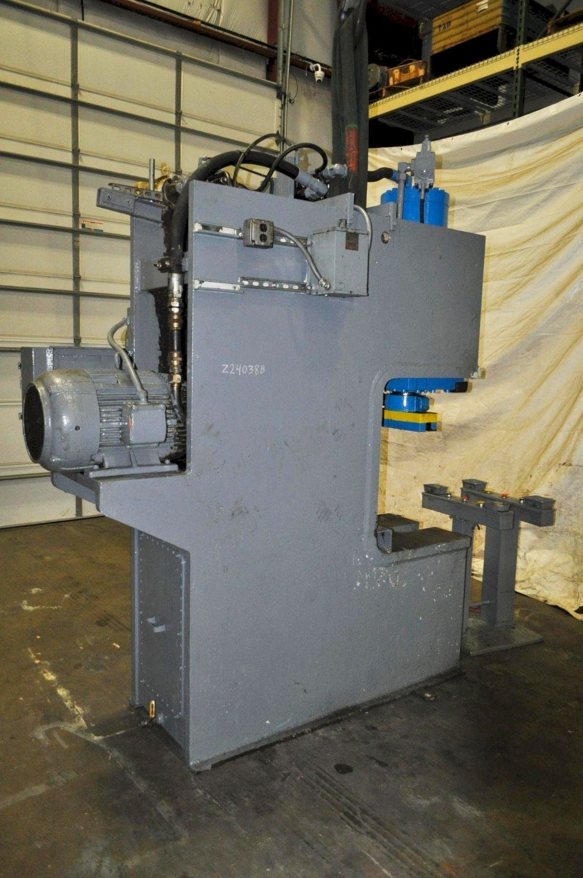 75 Ton, Greenerd, Hydraulic Press, 26" x 24" bed, 23" daylight, 20" stroke, 18.5" throat - Image 6