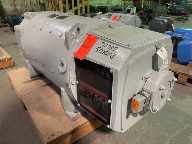 300 HP 1200 RPM General Electric, Frame 5010AY, DPFVBB, 500 VA, 300/150 VF - Image 2