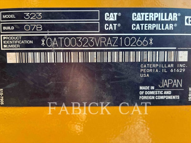 Caterpillar 32307, 3208 hours, S/N: RAZ10266, 2019 - Image 6